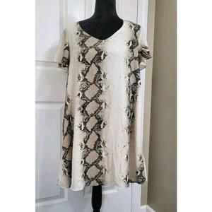 Buddy Love Dress Snake‎ Print Size Small